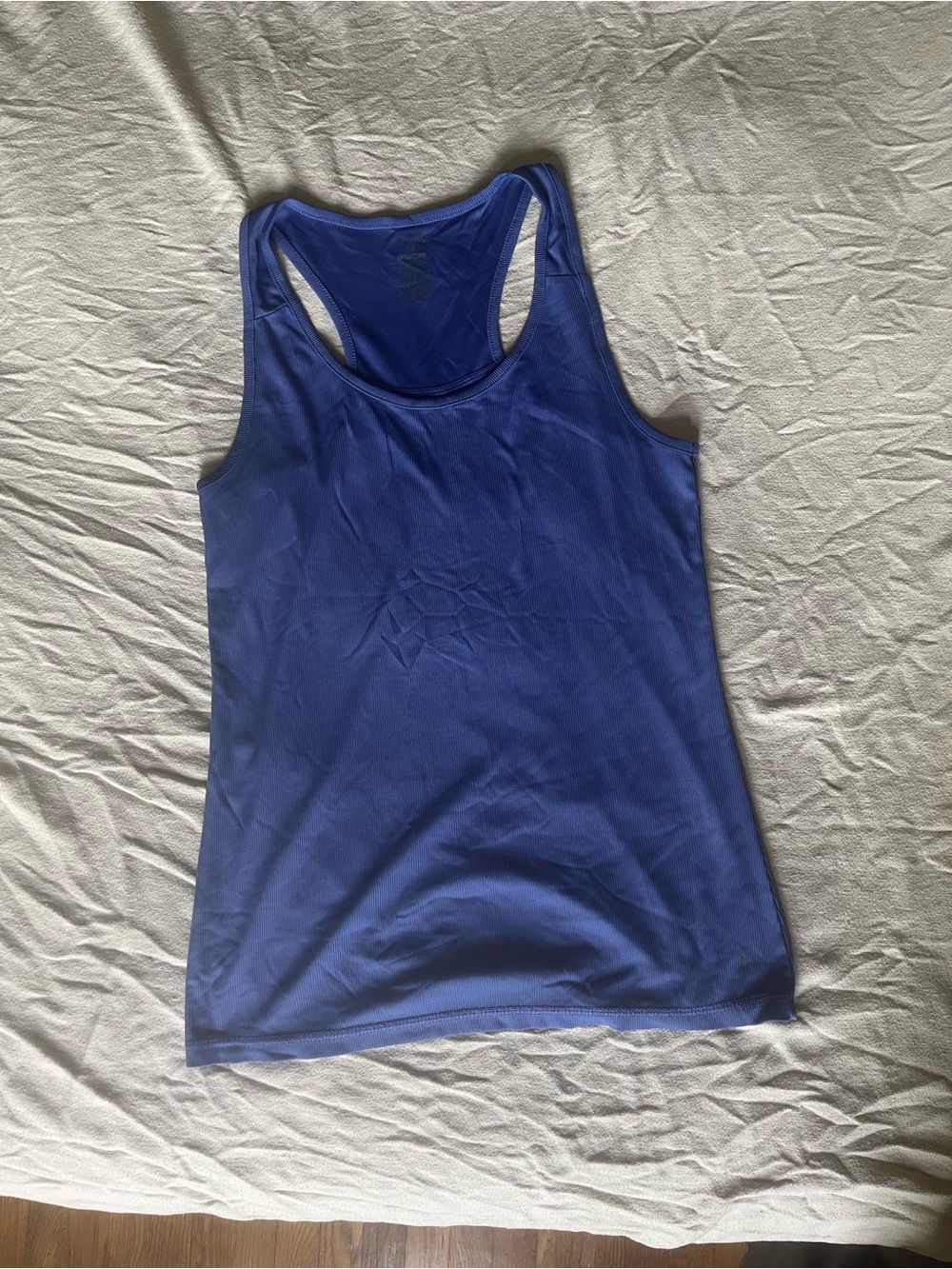 Danskin Now Royal Blue Racerback Tank Performance Top